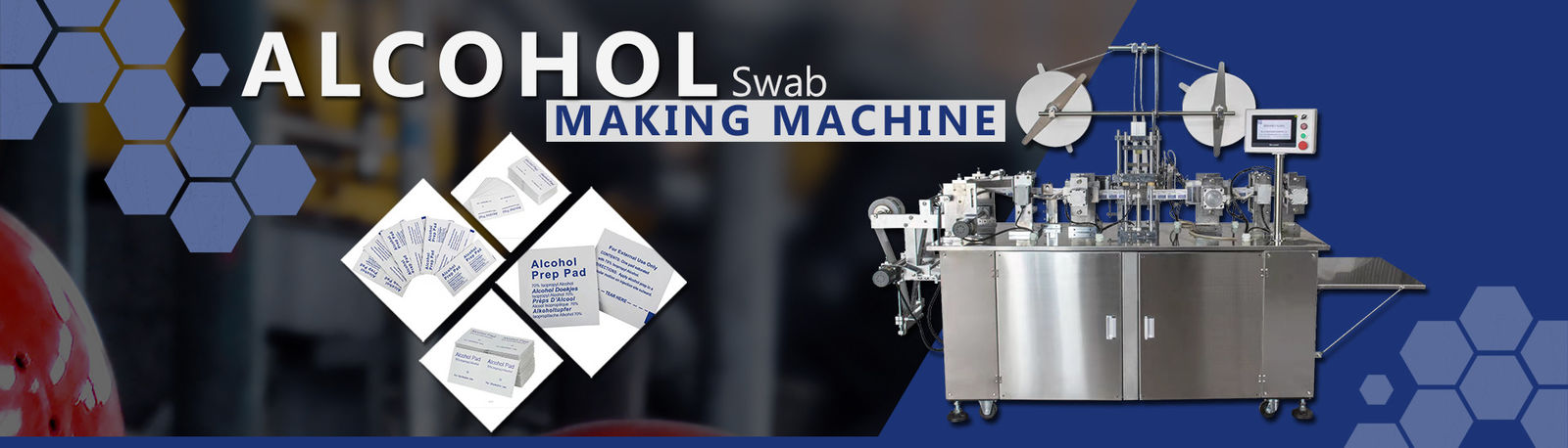 quality Alcohol Swab Making Machine factory