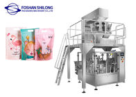 Multihead Weigher Premade Bag Filling Machine With Sealing Packaging
