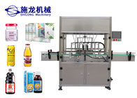 2 Head Plastic Liquid Automated Bottle Filling Machine 0.6MPa 1000ml 100ml