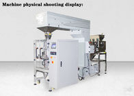 PE 400kg Automatic Vertical Granule Packing Machine Food Grains 520mm Roll Film