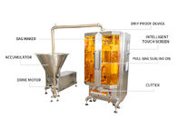 Viscous Sauce Automatic Liquid Packing Machine Touch Screen 0.6Mpa 650kg