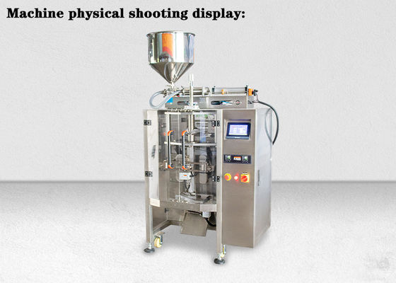CPP 45deg Angle Sauce Bag Automatic Liquid Packing Machine SS304 Tomato Paste