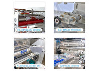 280mm Pillow Pouch Horizontal Packing Machine Conveyor Flow Wrapper 230 packs / Min
