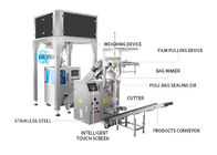 Paper Sachet Tea Bag Packing Machine Equipment 2300mm SUS304 1.2KW With Thread Tag
