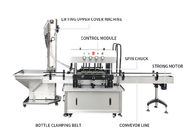 Induction Glass Jar Automated Bottle Filling Machine Antiwear 2000mm 2000W