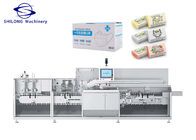 PLC Carton Box Beverage Cartoning Packaging Machine 380V 50HZ High Speed