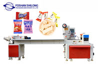 Instant Noodles Vegetables Horizontal Packaging Machine For Biscuit Bread