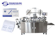 Non Woven Alcohol Swab Making Machine PLC Control Pads Packing