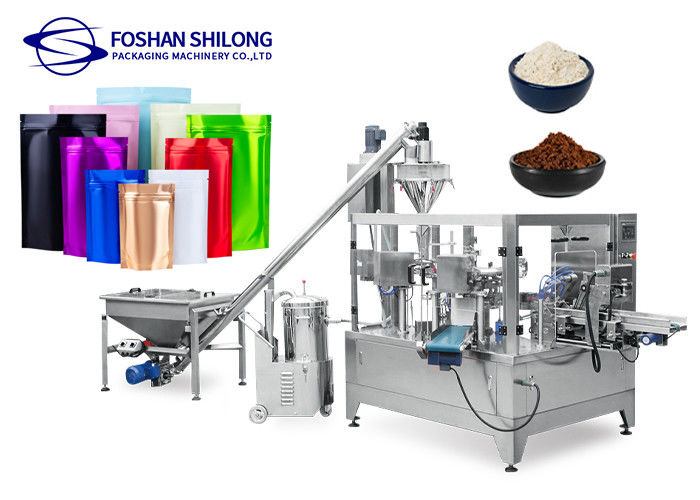 Coffee Milk Premade Bag Packaging Machine Automatic Weighing Powder Sachet