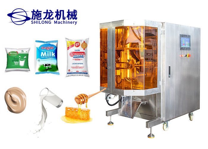 3kw 2500ml OPP Liquid Honey Pouch Packing Machine 60 Bags / Min