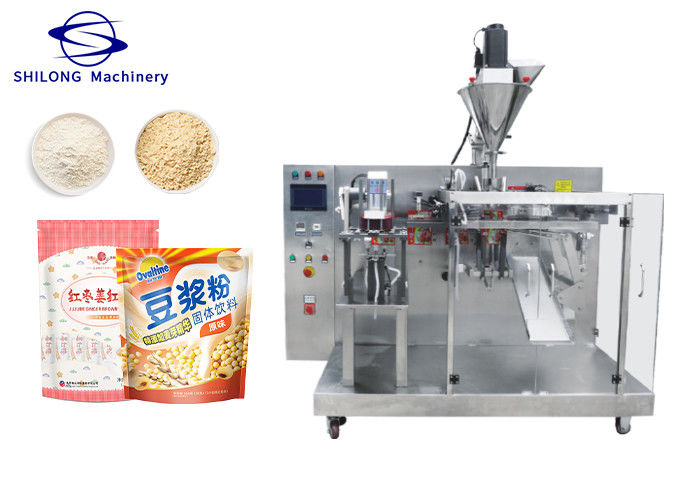 Soap Detergent Powder Automatic Premade Bag Packaging Machine CE 1500mm 300ml
