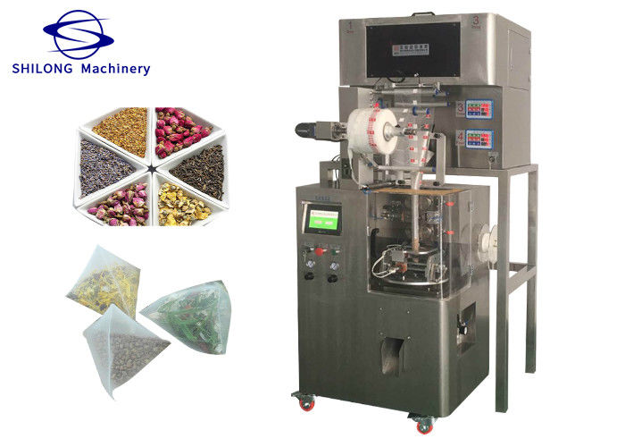 Filter Paper 380V Herbal Mini Tea Bag Packing Machine Small Scale 5g To 10g
