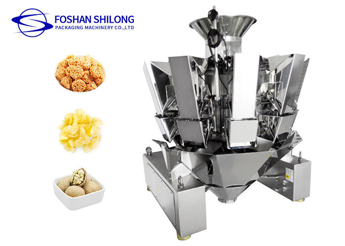 1.5kVA Pet Food Candy Multi Head Weigher Packing Machine 1000g Per Time