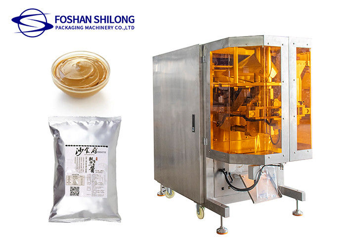 High Speed Pouch Pesticide Automatic Liquid Packing Machine 2.5L 420mm Film