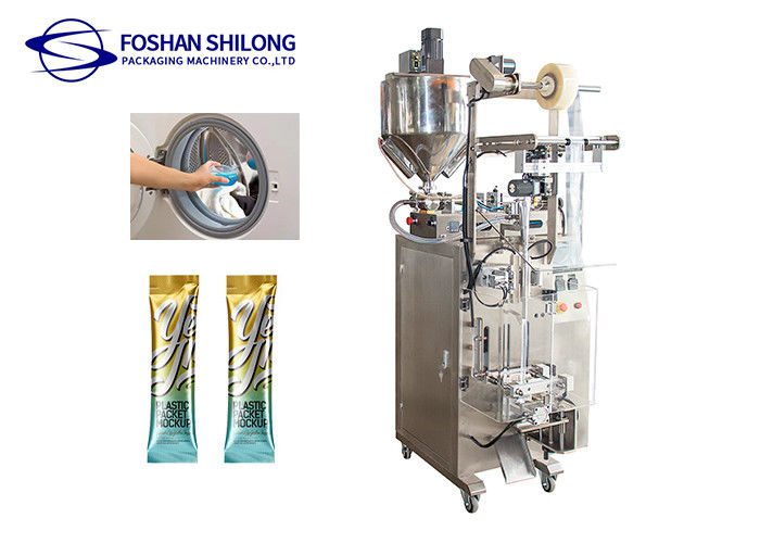 10 - 60bags/min PLC Film Bag Liquid Filling Sealing Machine For Honey