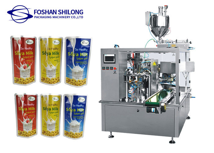 2.5KW Liquid Soap Doypack Filling Packing Machine