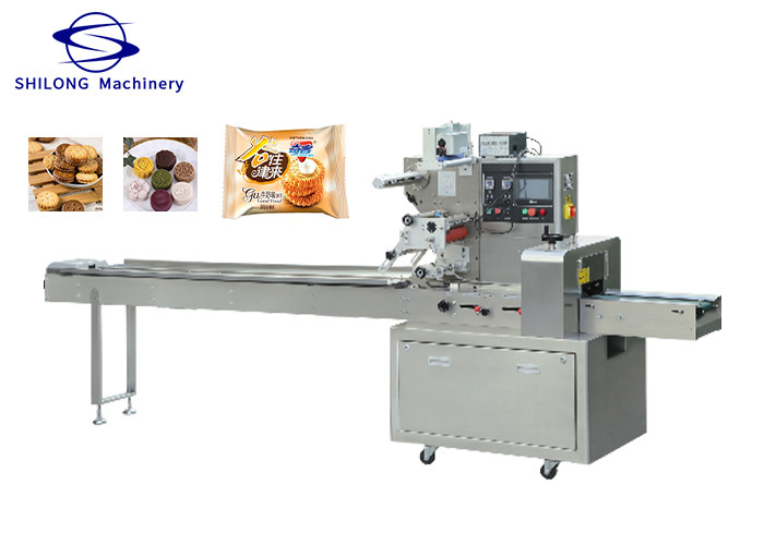 Biscuit Cookies Automatic Horizontal Packing Machine 2.8KW ODM