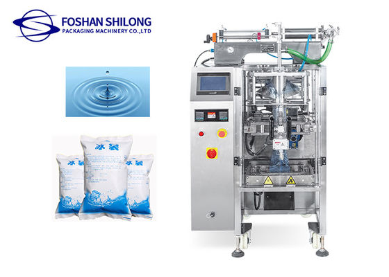 H1.7m Salad Dressing Automatic Liquid Packing Machine 170mm Grease Pouch Shilong